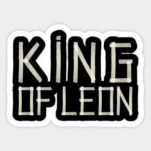 Kings of Leon - Paper Tape Sticker